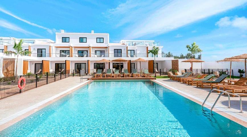 Apartamento para 4 personas, con piscina y jardín en El Jablito