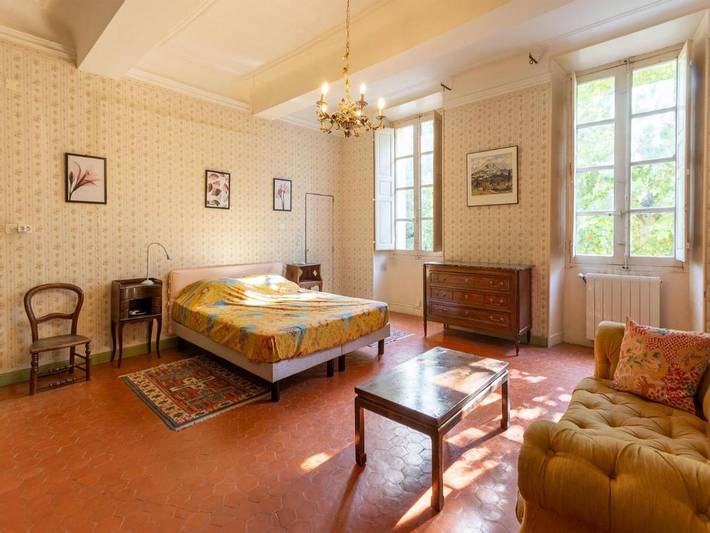 Location de vacances pour 12 personnes, avec piscine ainsi que jardin et balcon à Brue-Auriac - 4