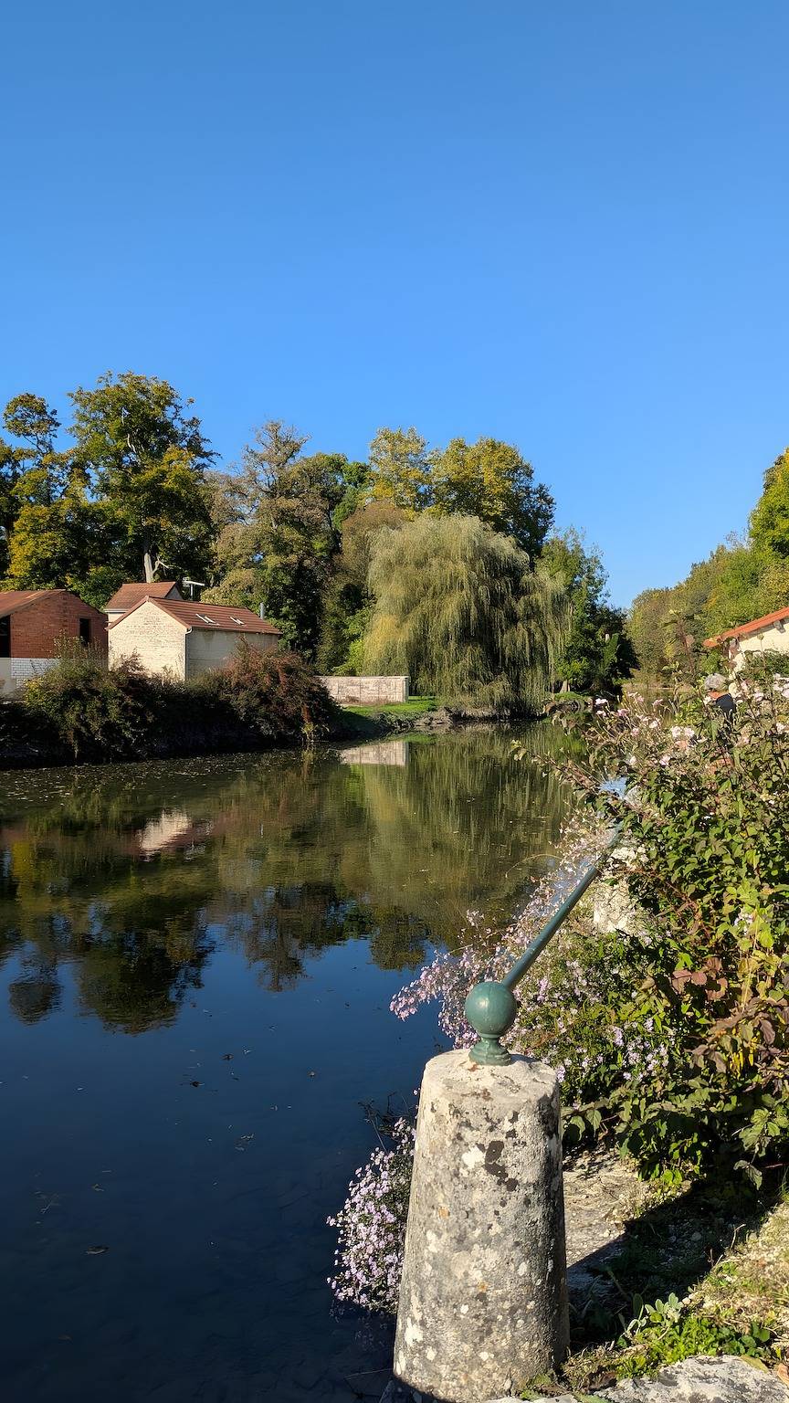 Landhaus „Gîte De Scène“ mit privater Terrasse in Chamesson, Montbard und Umgebung
