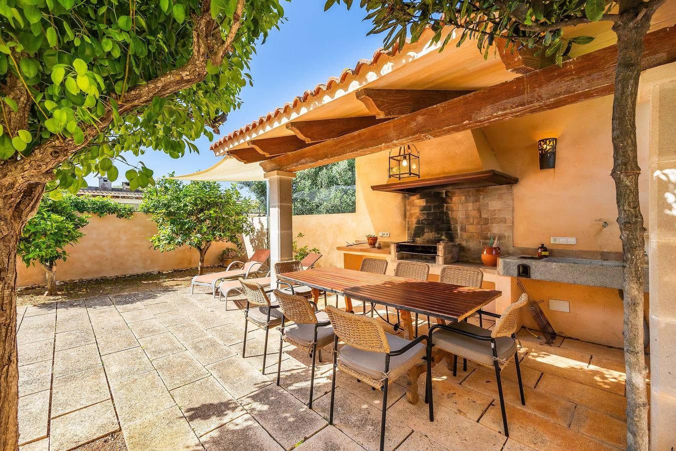 Maison de vacances 'Ca'n Pep' avec vue sur mer, Wi-Fi et climatisation in S'Estanyol de Migjorn, Llucmajor