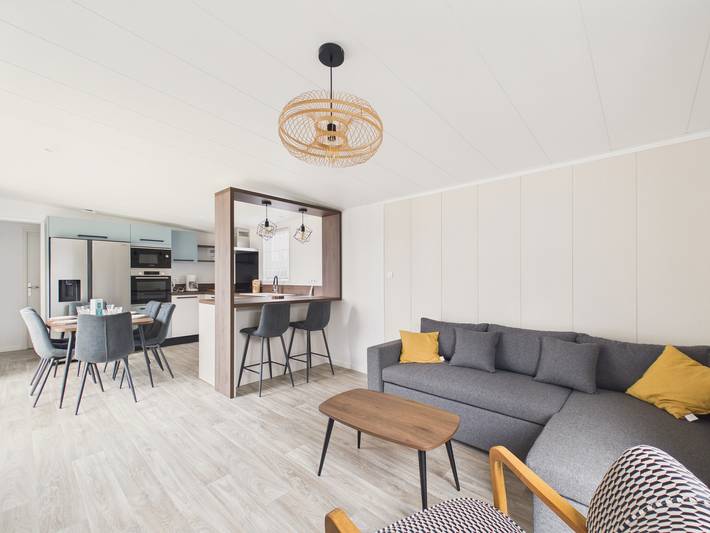 Ferienhaus für 6 Personen, mit Terrasse und Garten