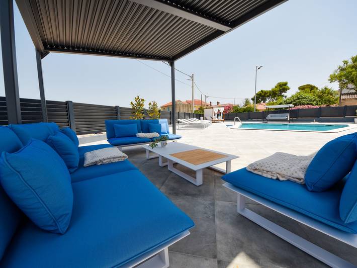 Ferienwohnung für 6 Personen, mit Terrasse und Pool sowie Garten auf Pasman - 4