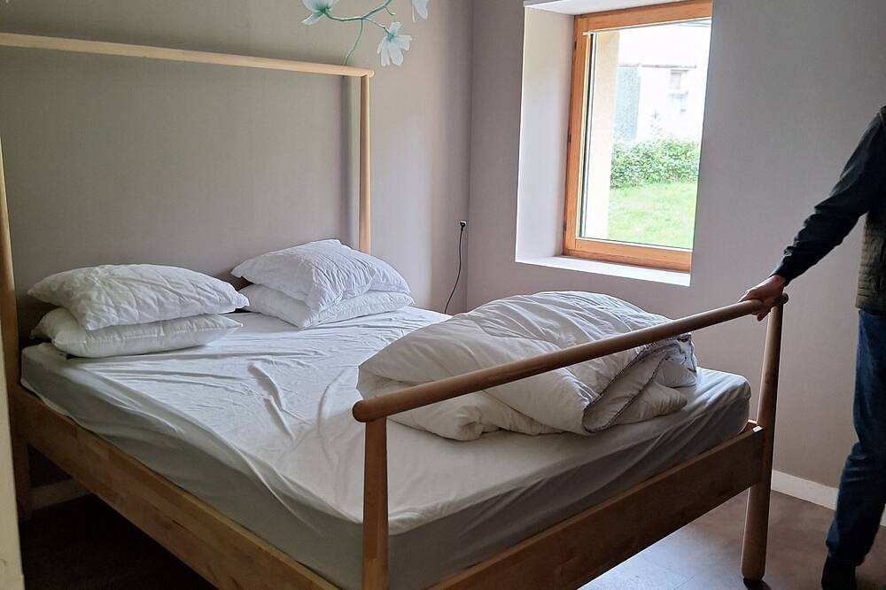 La longère du Kastel Dinn in Rosnoën, Iroise