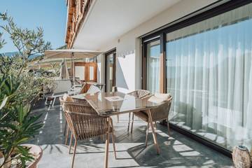 Ferienwohnung für 5 Personen, mit Sauna und Garten in Riffian