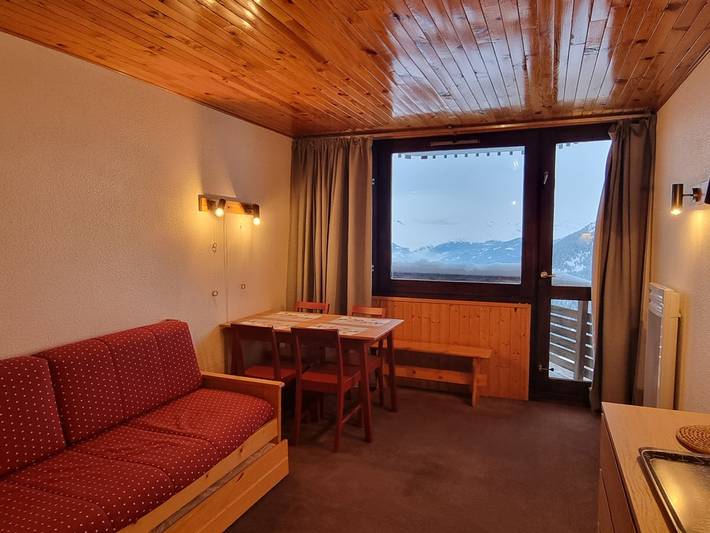 Studio pour 4 personnes, avec Balcon