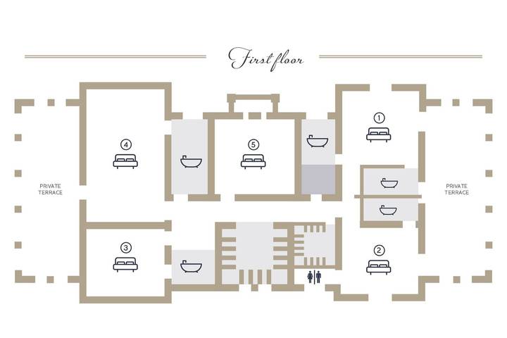 Château pour 25 personnes, avec terrasse et jardin, animaux acceptés dans Val-d'Oise - 2