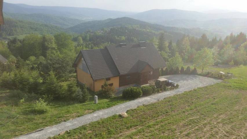 Maison de campagne pour 10 personnes, avec vue et jardin, animaux acceptés à Pcim