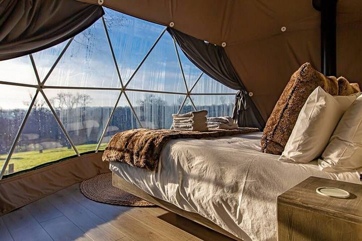 Chalet au Kent avec Jacuzzi et Vue in Chiddingstone, Kent