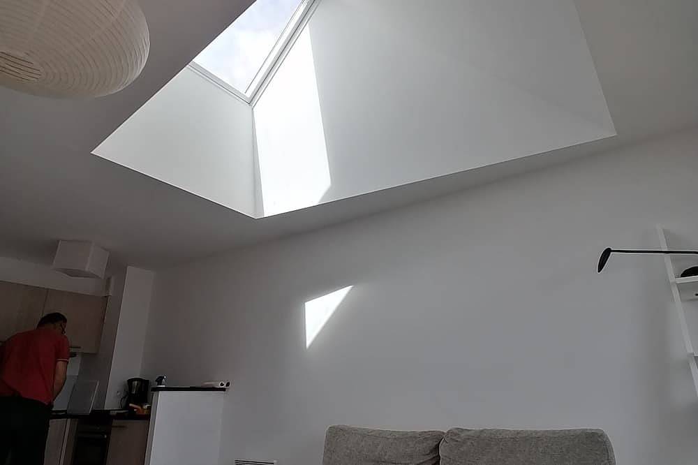 Ganze Wohnung, La Trinite Sur Mer. Appartement 40m2, Terrasse de 8m2, vue Mer, Proche Plages in La Trinité-sur-Mer, Côte des Mégalithes