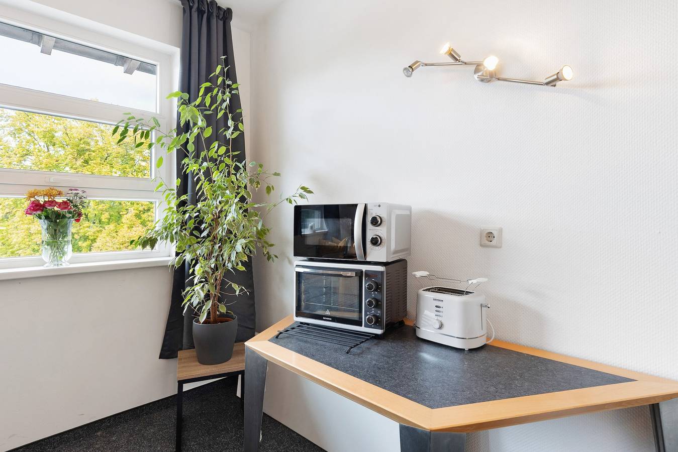 Studio-appartement voor ontspanning voor koppels of kleine gezinnen, foto 11