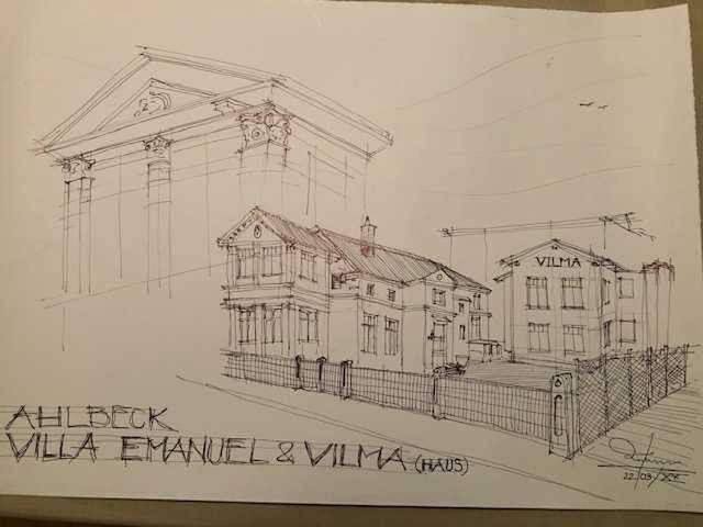 Villa Emanuel mit Meerblick in Drei Kaiserbäder, Heringsdorf