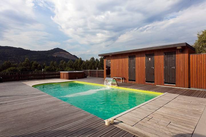 Gîte pour 2 personnes, avec jacuzzi ainsi que sauna et jardin à Ea - 4