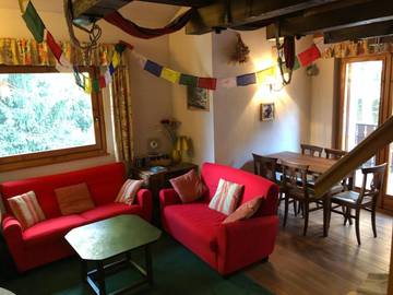 Gîte pour 6 personnes, avec vue et balcon, animaux acceptés à Champoluc