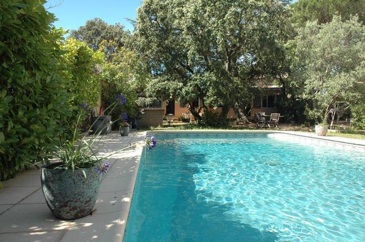 Appartement de vacances pour 2 personnes, avec Terrasse ainsi que Jardin et Piscine