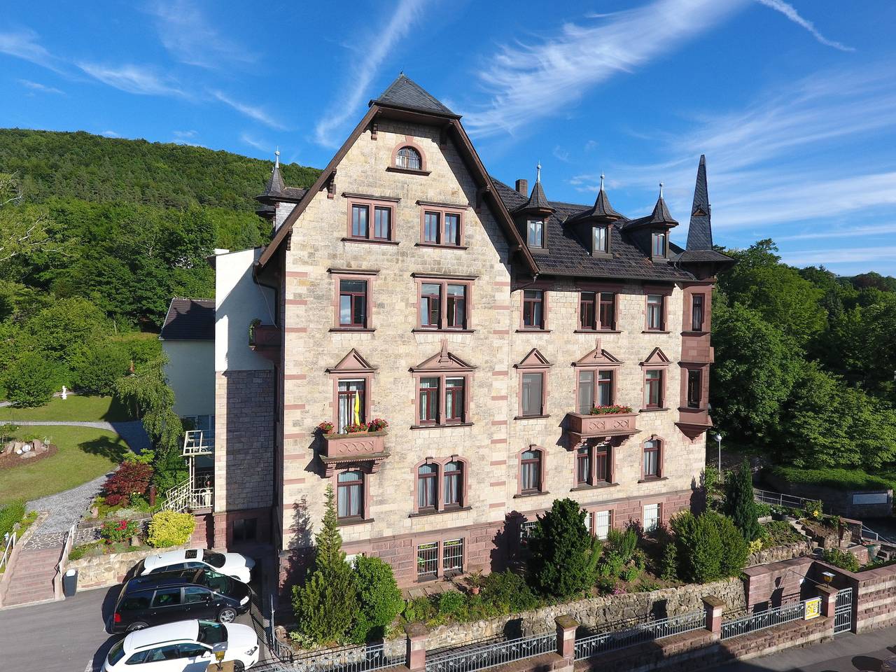 Apartamento vacacional entero, Haus Bethania Fewo grande in Bad Kissingen, Rhön-Bayern