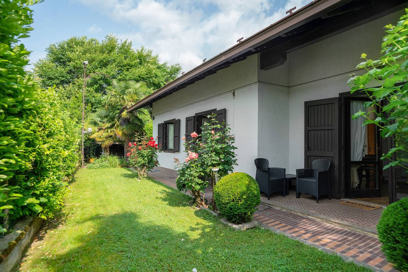 Ferienhaus 'Fruet' mit Bergblick, privatem Garten und Wlan in Bosentino, Caldonazzosee