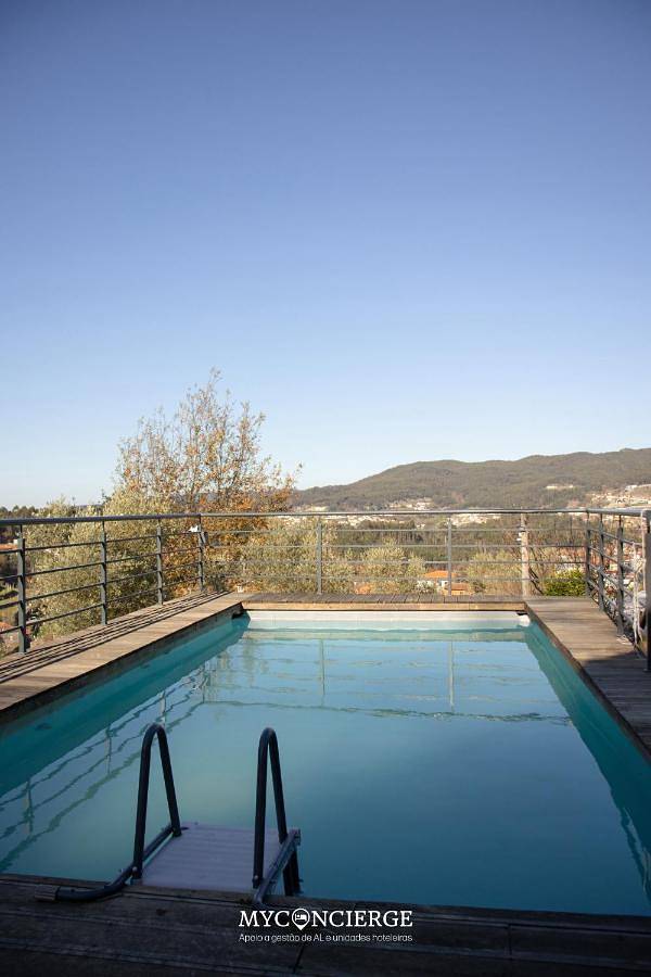 Casa de férias para 10 pessoas, com Varanda e Terraço e ainda Piscina and Vista em Vale de Cambra