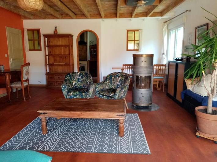 Maison de vacances pour 6 personnes, avec Terrasse ainsi que Jardin et Vue