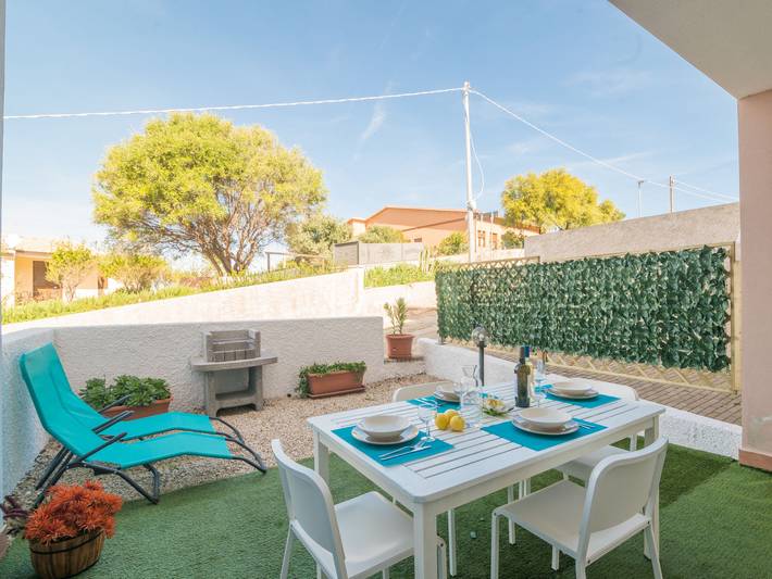Ferienwohnung für 4 Personen, mit Terrasse und Garten