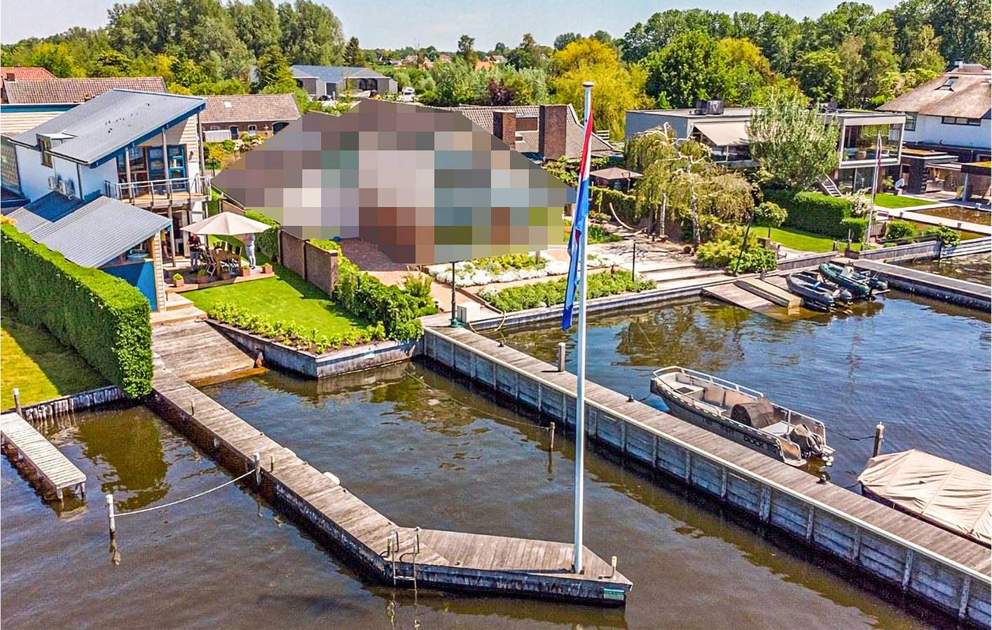 Ferienhaus für 6 Personen mit Terrasse in Groene Hart