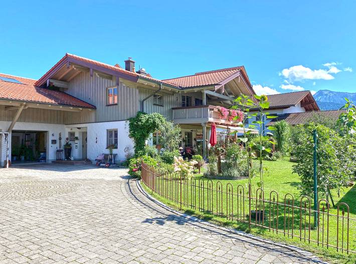 Ferienwohnung für 4 Personen, mit Balkon in Übersee