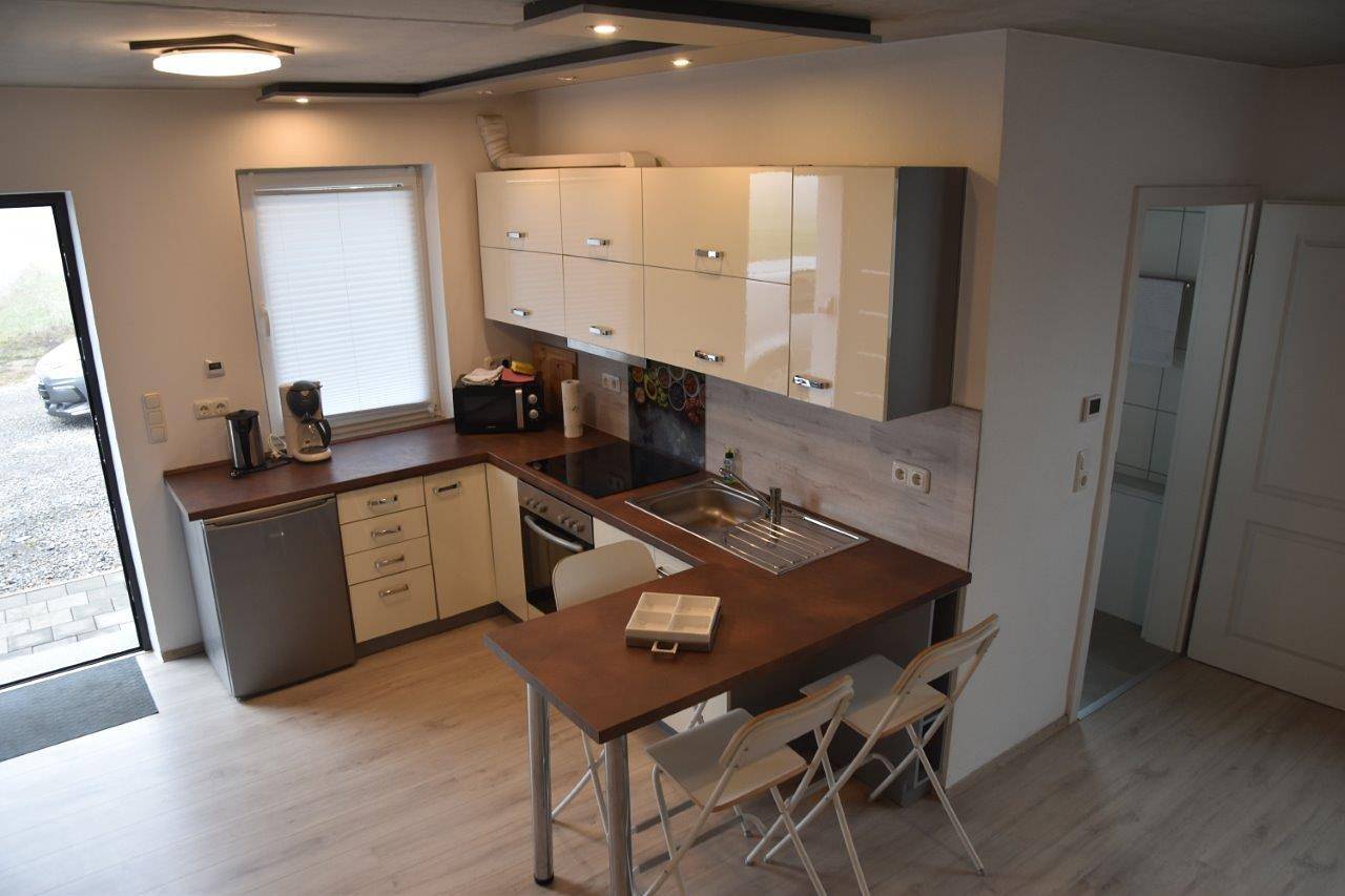 Ferienwohnung Steigerwaldblick - Ferienwohnung (40 qm) mit kostenfreiem Wlan in Dingolshausen, Fränkisches Weinland