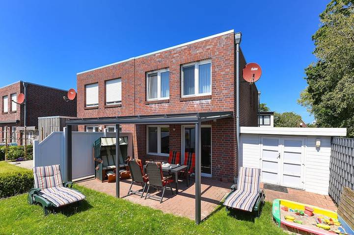 Ferienhaus für 5 Personen, mit Garten und Terrasse sowie Sauna