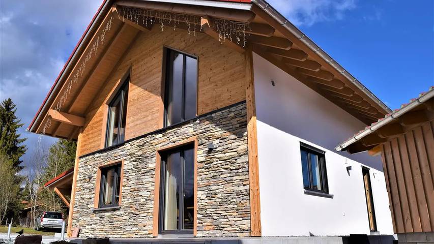 Ferienhaus für 5 Personen, mit Garten und Whirlpool sowie Sauna in Oy-Mittelberg - 3