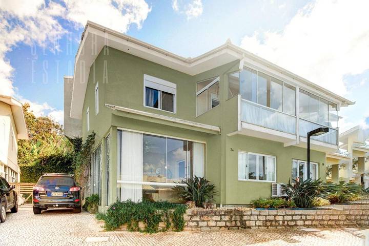 Casas e apartamentos de temporada para 8 pessoas, com balcão e jardim em Praia Mole