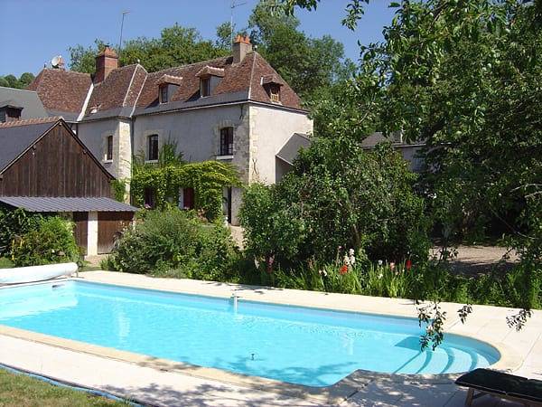 Location de vacances pour 4 personnes, avec piscine et jardin à Vernou-sur-Brenne - 2