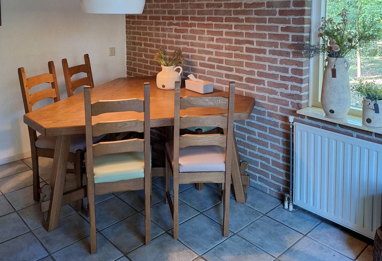 Komfortables 5-Personen Ferienhaus mit Holzofen im Wald bei Norg, Drenthe in Drenthe