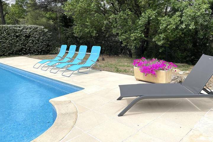 Villa pour 8 personnes, avec piscine et balcon/terrasse à Flayosc - 4