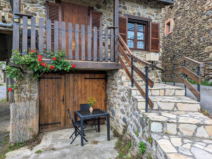 Gîte pour 4 personnes, avec Balcon et Terrasse