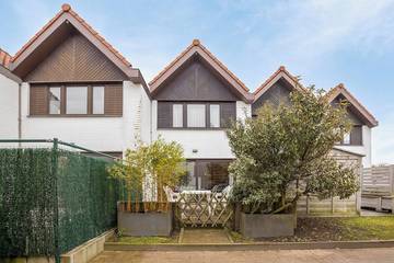 Gîte pour 6 personnes, avec terrasse en Mer du Nord (Belgique)