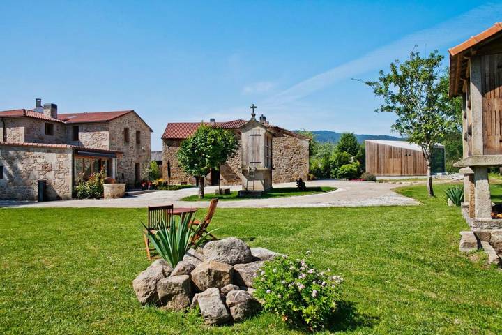 Maison de campagne pour 2 personnes, avec jardin et vue à Padrón - 4