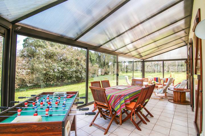 Location de vacances pour 10 personnes, avec jardin, adapté aux familles dans Plage du Verger - 2