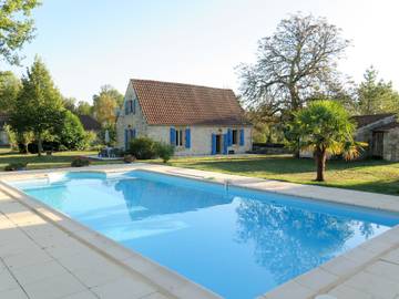 Gîte pour 6 personnes, avec jardin et terrasse, animaux acceptés à Pontcirq