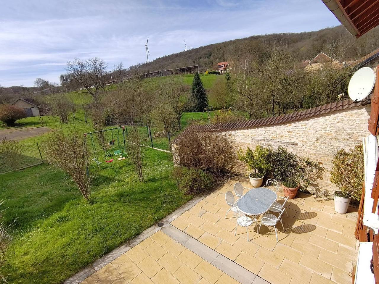 Gîte für 6 Personen mit Terrasse in La Bretenière, Doubs