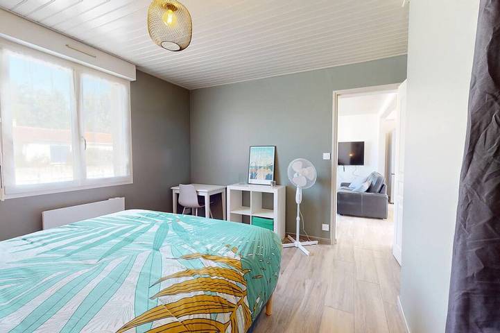 Location de vacances pour 6 personnes, avec jardin dans Plage de La Sauzaie - 4