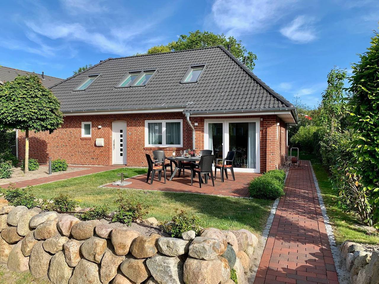 Das Ferienhaus Dünenbär in St. Peter-Ording, Eiderstedt