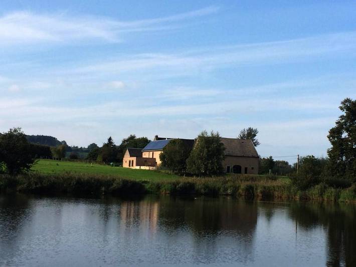 Ferienhaus für 6 Personen, mit Terrasse und Garten sowie Ausblick