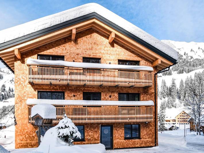 Ferienwohnung für 4 Personen, mit Terrasse und Garten, kinderfreundlich in Schröcken - 4