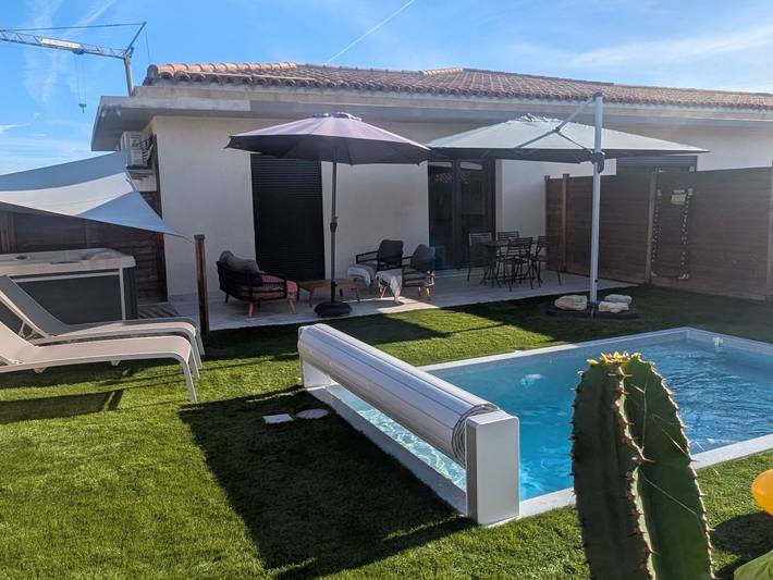 Appartement de vacances pour 2 personnes, avec terrasse et jardin