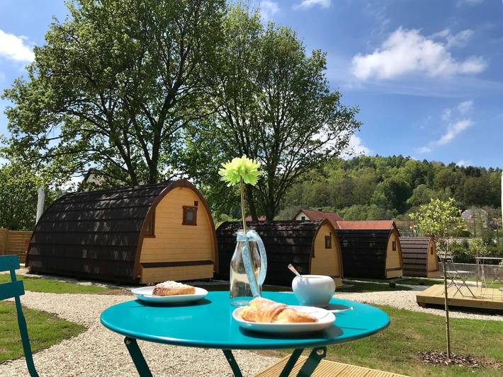Ganze Ferienwohnung, Hüttendorf Fränkische Schweiz - Holzhaus in Pottenstein, Frankenalb