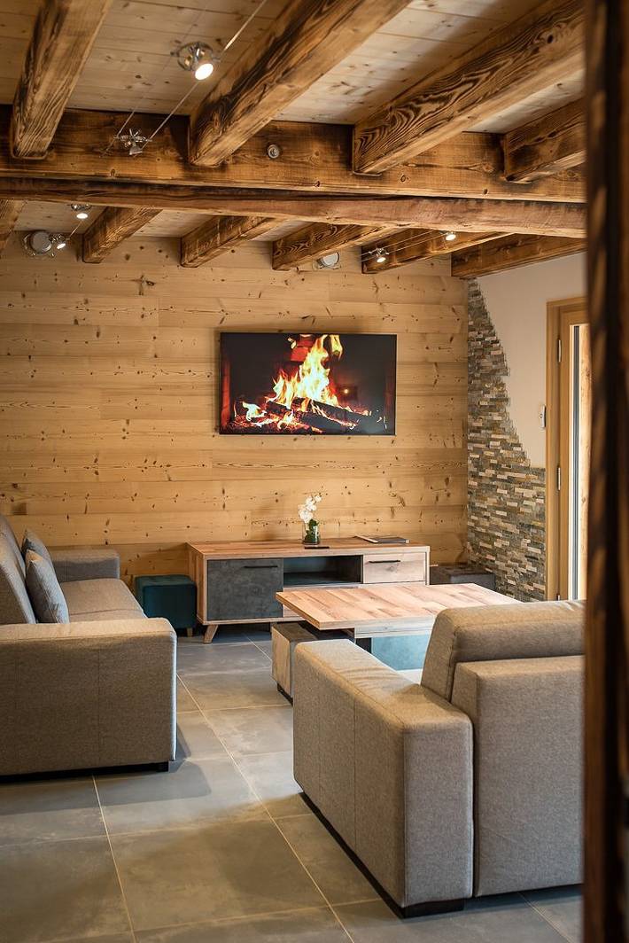 Chalet pour 15 personnes, avec terrasse et jacuzzi, animaux acceptés à Saint-Sorlin-d'Arves - 2