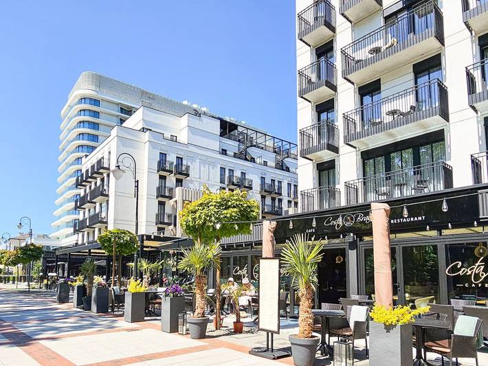 Ferienwohnung für 4 Personen, mit Balkon in Swinemünde
