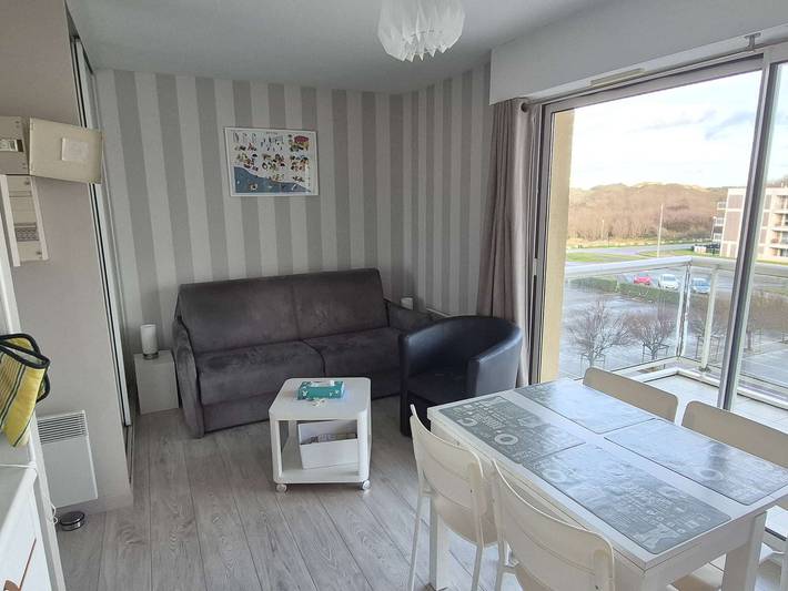 Gîte pour 4 personnes, avec balcon dans Stella Plage - 2