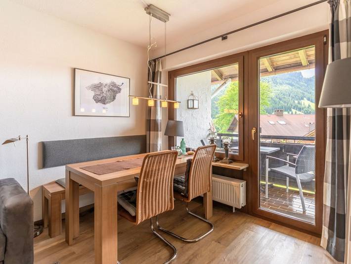 Ferienwohnung für 4 Personen, mit Balkon in Bad Hindelang - 2