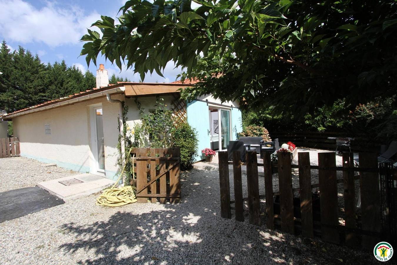 Gîte voor 4 personen met tuin in Hauterives, Valence en omgeving