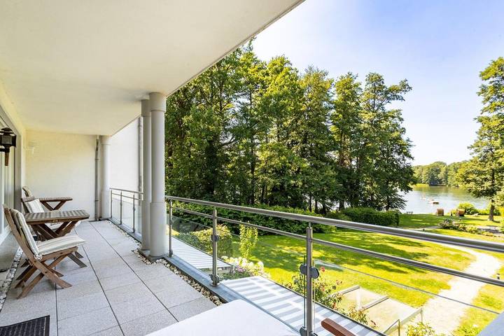 Ferienwohnung für 2 Personen, mit Balkon und Terrasse sowie Garten und Seeblick in Bad Saarow - 4